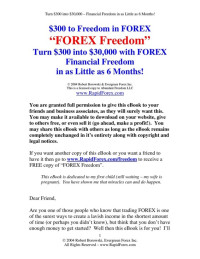 Robert Borowski — Forex Freedom