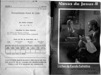 lição escola sabatina 1974 - 3º trimestre parte 1 - Novas de Jesus II — lição escola sabatina 1974 - 3º trimestre parte 1 - Novas de Jesus II