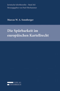 Marcus Sonnberger; — 001-428, Sonnberger, Kartellrecht.indd