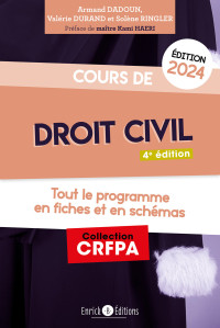 Armand Dadoun & Valérie Durand & Solène Ringler — Cours de droit civil 2024: Tout le programme en fiches et en schémas