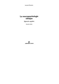 Manning — La neuropsychologie clinique