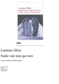 Lorenzo Silva — Un asunto rutinario