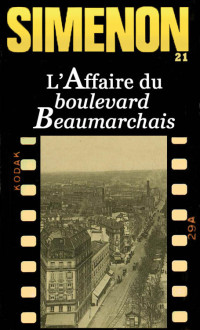 Simenon, Georges — L'Affaire du boulevard Beaumarchais