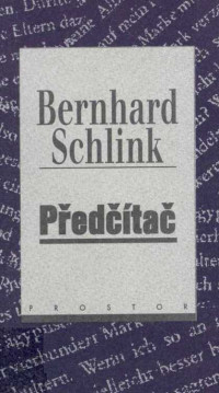 Bernhard Schlink — Predcitac v1ew