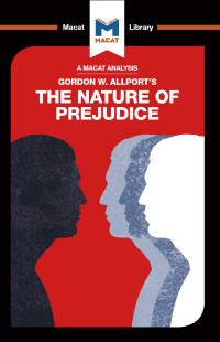 Alexander O'Connor; — An Analysis of Gordon W. Allport's The Nature of Prejudice