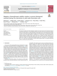 Shiqing Hu — Mapping a thermodynamic stability window to prevent detrimental reactions during CO2 electrolysis in solid oxide electrolysis cells