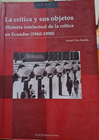Rafael Polo Bonilla — La crítica y sus objetos