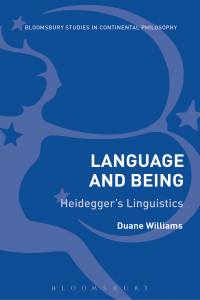 Duane Williams — Language and Being