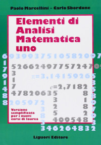 Paolo Marcellini, Carlo Sbordone — Elementi di analisi matematica 1. Versione semplificata per i nuovi corsi di laurea