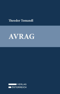 Theodor Tomandl; — AVRAG