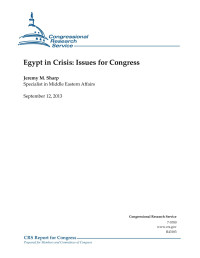 Jeremy M. Sharp — Egypt in Crisis: Issues for Congress