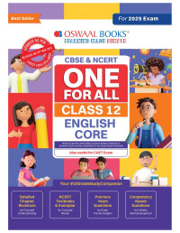 Oswaal Editorial Board — Oswaal CBSE & NCERT One for All Class 12 English Core (for 2025 Exam)