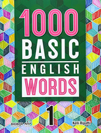 Kelli Ripatti — 进口原版 1000 Basic English Words 常见词英语单词词典 小学英语单词教辅书 4级别