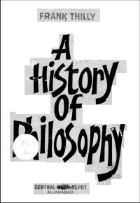 Frank Thilly — A History of Philosophy