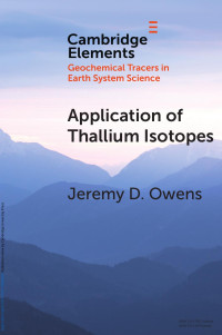 Jeremy D. Owens — Application of Thallium Isotopes