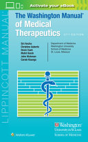 Siri Ancha, Christine Auberle, Devin Cash, Mohit Harsh, John Hickman, Carole Kounga — The Washington Manual® of Medical Therapeutics