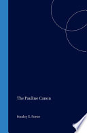 Stanley E. Porter — The Pauline Canon