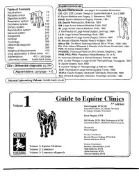 Unknown — Guide to Equine Clinics, 3rd Edition, Volume 1, Equine Medicine