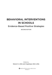 Little, Steven G.;Akin-Little, Angeleque; — Behavioral Interventions in Schools