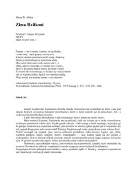 Zima Helikonii — Aldiss Brian Wilson - Helikonia 03