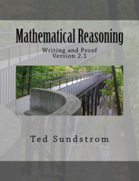 -- — Mathematical Reasoning：Writing and Proof