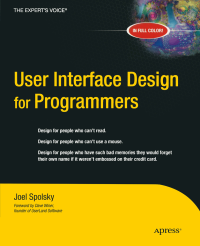 Joel Spolsky — User Interface Design for Programmers