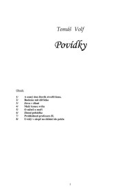 Volf — Povídky