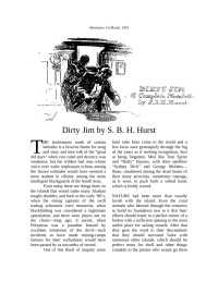 S. B. H. Hurst — Dirty Jim (Adventure, 1st March, 1919)