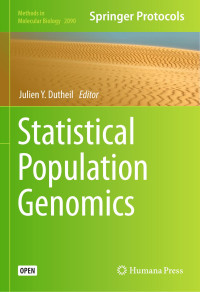 Julien Y. Dutheil — Statistical Population Genomics