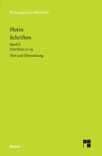 Plotin — Plotins Schriften.