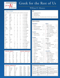 William D. Mounce; — Greek for the Rest of Us Laminated Sheet