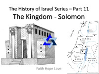 Faith-Hope_Love — The History of Israel