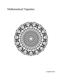 Stephen Fratini — Mathematical Vignettes I. 2022