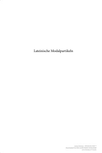 Unknown — Lateinische Modalpartikel