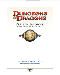 Rob Heinsoo • Andy Collins • James Wyatt — 4e D&D Player's Handbook 1