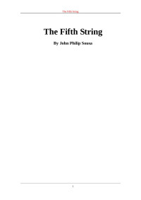 John Philip Sousa — The Fifth String