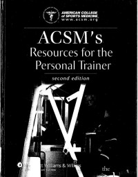 ACSM — Resources for Personal Trainer