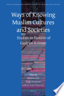 coll — Ways of Knowing Muslim Cultures and Societies