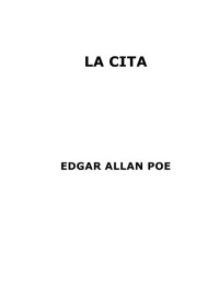 Edgar Allan Poe — La cita