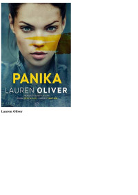 Lauren Oliver — Lauren Oliver - Panika