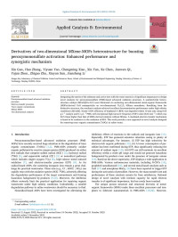 Xin Guo — Derivatives of two-dimensional MXene-MOFs heterostructure for boosting peroxymonosulfate activation: Enhanced performance and synergistic mechanism