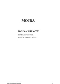 Henri Loevenbruck — Henri Loevenbruck - Mojra 02 - Wojna Wilkow