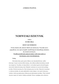 Andrzej Pilipiuk — Norweski Dziennik I