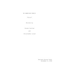 Steven Levitan & Christopher Lloyd — Modern Family pilot script