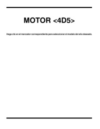 MMC — Manual Mitsubishi 4D56; PAJERO, MONTERO, L200