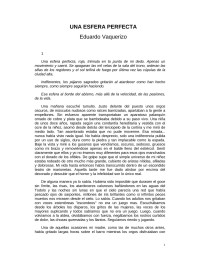 Eduardo Vaquerizo — Una esfera perfecta
