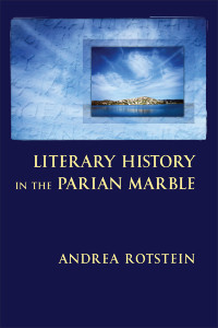 Unknown — Rotstein, Andrea. Literary History in the Parian Marble