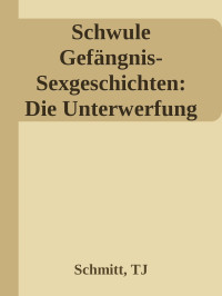 Schmitt, TJ — Schwule Gefängnis-Sexgeschichten: Die Unterwerfung des Fisches (German Edition)