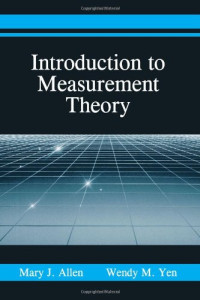 Mary J. Allen, Wendy M. Yen — Introduction to Measurement Theory