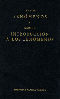 Arato;Gmino; — Fenmenos. Introduccin a los fenmenos.